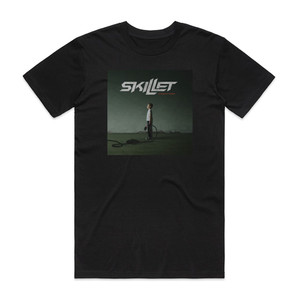 Skillet Comatose 1 Album Cover T-Shirt Black Skillet Comatose 1 Album Cover T-Shirt Black