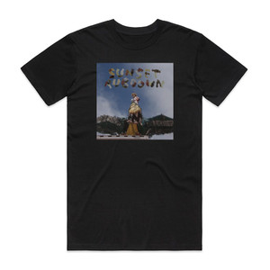 Sunset Rubdown Dragonslayer Album Cover T-Shirt Black Sunset Rubdown Dragonslayer Album Cover T-Shirt Black