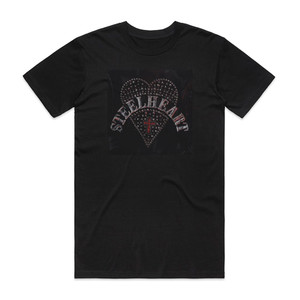 Steelheart Steelheart Album Cover T-Shirt Black Steelheart Steelheart Album Cover T-Shirt Black