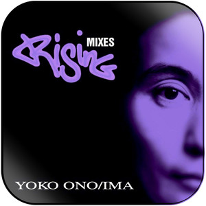 Ono, Yoko Rising Mixes Album Cover Sticker Ono, Yoko Rising Mixes Album Cover Sticker