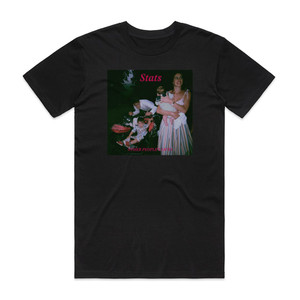 Stats Other Peoples Lives Album Cover T-Shirt Black Stats Other Peoples Lives Album Cover T-Shirt Black