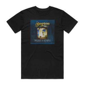 Symphony X Twilight In Olympus 1 Album Cover T-Shirt Black Symphony X Twilight In Olympus 1 Album Cover T-Shirt Black