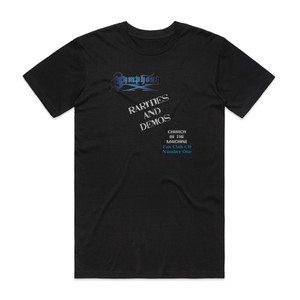 Symphony X Rarities And Demos Album Cover T-Shirt Black Symphony X Rarities And Demos Album Cover T-Shirt Black