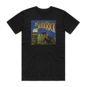 Slick Rick The Great Adventures Of Slick Rick Album Cover T-Shirt Black