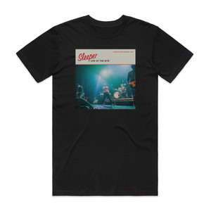 Sleeper Live At The Ritz Album Cover T-Shirt Black Sleeper Live At The Ritz Album Cover T-Shirt Black