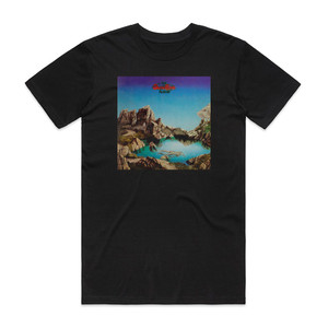 Steve Howe The Steve Howe Album Album Cover T-Shirt Black Steve Howe The Steve Howe Album Album Cover T-Shirt Black