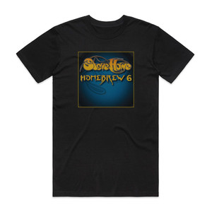 Steve Howe Homebrew 6 Album Cover T-Shirt Black Steve Howe Homebrew 6 Album Cover T-Shirt Black