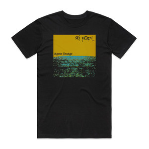 Ski Patrol Agent Orange Album Cover T-Shirt Black