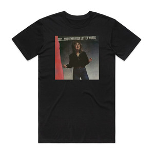 Suzi Quatro Suzi And Other Four Letter Words Album Cover T-Shirt Black Suzi Quatro Suzi And Other Four Letter Words Album Cover T-Shirt Black