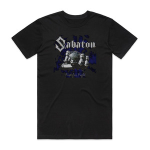 Sabaton Fist For Fight 1 Album Cover T-Shirt White