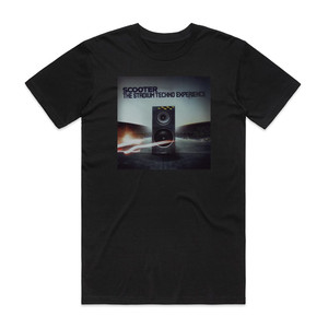 Scooter The Stadium Techno Experience Album Cover T-Shirt Black