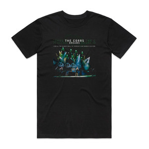 The Corrs Live At The Royal Albert Hall St Patricks Day March 17Th 199 Album Cover T-Shirt Black The Corrs Live At The Royal Albert Hall St Patricks Day March 17Th 199 Album Cover T-Shirt Black