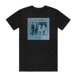 The Corrs So Young 1 Album Cover T-Shirt Black