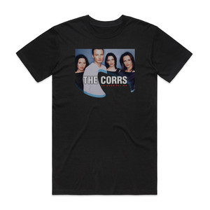 The Corrs No Good For Me Album Cover T-Shirt Black The Corrs No Good For Me Album Cover T-Shirt Black