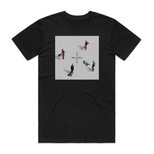 Twin Atlantic Great Divide 1 Album Cover T-Shirt Black Twin Atlantic Great Divide 1 Album Cover T-Shirt Black