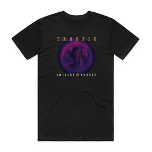 Traffic Smiling Phases Album Cover T-Shirt Black Traffic Smiling Phases Album Cover T-Shirt Black