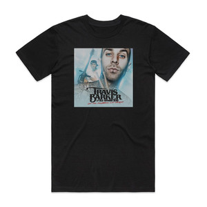 Travis Barker Let The Drummer Get Wicked Album Cover T-Shirt Black Travis Barker Let The Drummer Get Wicked Album Cover T-Shirt Black