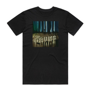 The Drums The Drums Ep Album Cover T-Shirt Black The Drums The Drums Ep Album Cover T-Shirt Black