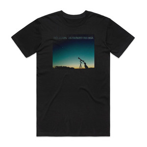The Aliens Astronomy For Dogs Album Cover T-Shirt Black The Aliens Astronomy For Dogs Album Cover T-Shirt Black