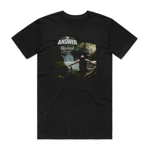 The Answer Revival Album Cover T-Shirt Black