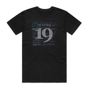 The Katinas 19 1 Album Cover T-Shirt Black The Katinas 19 1 Album Cover T-Shirt Black