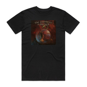 The Company of Snakes Burst The Bubble Album Cover T-Shirt Black The Company of Snakes Burst The Bubble Album Cover T-Shirt Black
