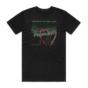 The Band of Holy Joy Punklore Album Cover T-Shirt Black The Band of Holy Joy Punklore Album Cover T-Shirt Black