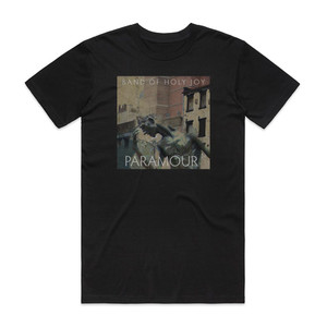 The Band of Holy Joy Paramour Album Cover T-Shirt Black The Band of Holy Joy Paramour Album Cover T-Shirt Black
