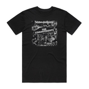 The Commitments The Commitments Album Cover T-Shirt Black The Commitments The Commitments Album Cover T-Shirt Black