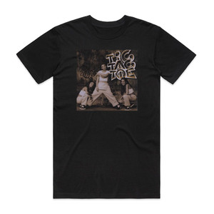 Tic Tac Toe Tic Tac Toe Album Cover T-Shirt Black
