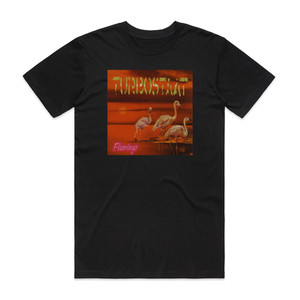 Turbostaat Flamingo Album Cover T-Shirt Black