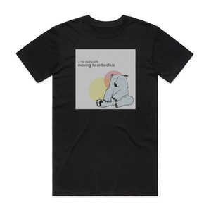 Tiny Moving Parts Moving To Antarctica Album Cover T-Shirt Black Tiny Moving Parts Moving To Antarctica Album Cover T-Shirt Black