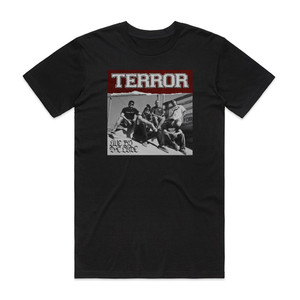 Terror Live By The Code Album Cover T-Shirt Black Terror Live By The Code Album Cover T-Shirt Black