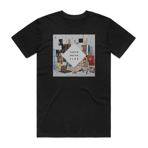 Tokyo Police Club Champ Album Cover T-Shirt Black
