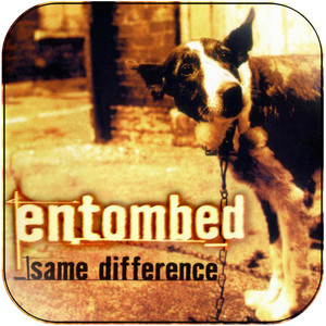 Entombed Same Difference Album Cover Sticker Entombed Same Difference Album Cover Sticker