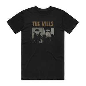 The Kills No Wow Album Cover T-Shirt Black The Kills No Wow Album Cover T-Shirt Black