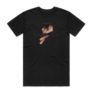 Trickski Unreality Album Cover T-Shirt Black Trickski Unreality Album Cover T-Shirt Black