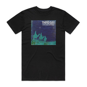 Third Day Christmas Offerings Album Cover T-Shirt Black Third Day Christmas Offerings Album Cover T-Shirt Black