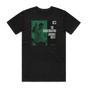 The Housemartins London 0 Hull 4 Album Cover T-Shirt Black The Housemartins London 0 Hull 4 Album Cover T-Shirt Black