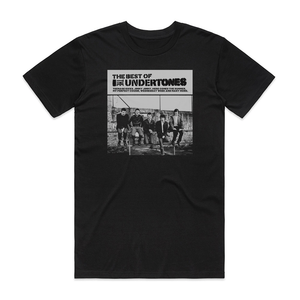 The Undertones Teenage Kicks The Very Best Of The Undertones Album Cover T-Shirt Black