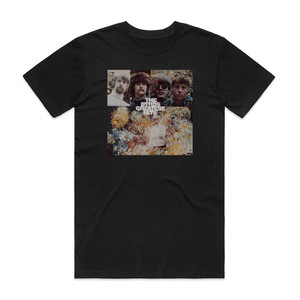 The Byrds Greatest Hits Album Cover T-Shirt Black The Byrds Greatest Hits Album Cover T-Shirt Black