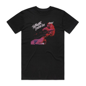 Ted Nugent Double Live Gonzo Album Cover T-Shirt Black Ted Nugent Double Live Gonzo Album Cover T-Shirt Black