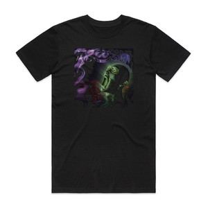 Trouble Plastic Green Head Album Cover T-Shirt Black