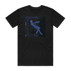 The Megas History Repeating Blue Album Cover T-Shirt Black The Megas History Repeating Blue Album Cover T-Shirt Black