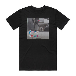 This Wild Life Puppy Love Album Cover T-Shirt Black This Wild Life Puppy Love Album Cover T-Shirt Black