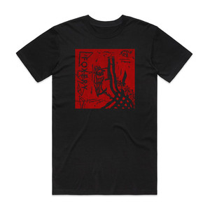 The Foxery American Dissonance Album Cover T-Shirt Black The Foxery American Dissonance Album Cover T-Shirt Black