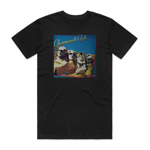 The Chipmunks Chipmunk Rock Album Cover T-Shirt Black The Chipmunks Chipmunk Rock Album Cover T-Shirt Black