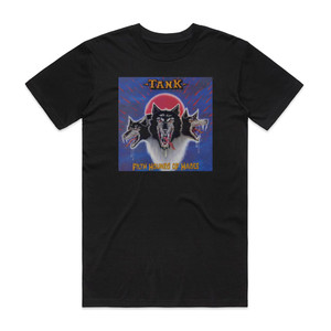 Tank Filth Hounds Of Hades Album Cover T-Shirt Black Tank Filth Hounds Of Hades Album Cover T-Shirt Black