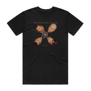 The Manhattan Transfer Tonin Album Cover T-Shirt Black The Manhattan Transfer Tonin Album Cover T-Shirt Black