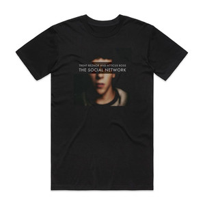 Trent Reznor The Social Network Album Cover T-Shirt Black Trent Reznor The Social Network Album Cover T-Shirt Black